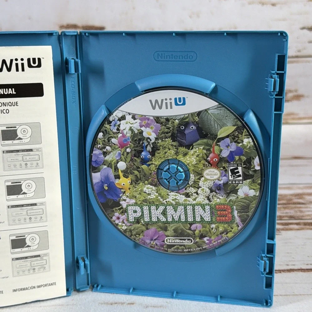 Pikmin 3 Nintendo Wii U 2013 CIB Complete With Manual Tested Working Video Game